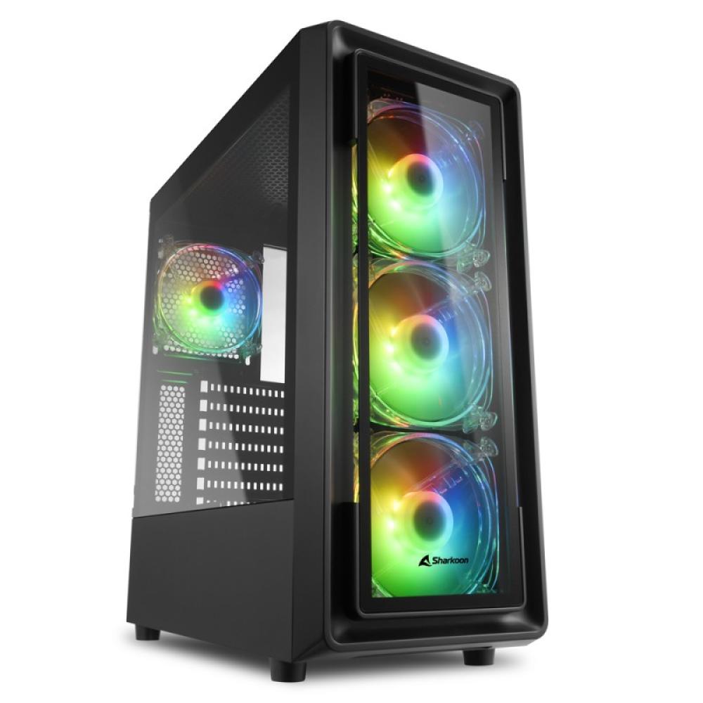 Sharkoon - TK4 RGB Midi Tower Negro