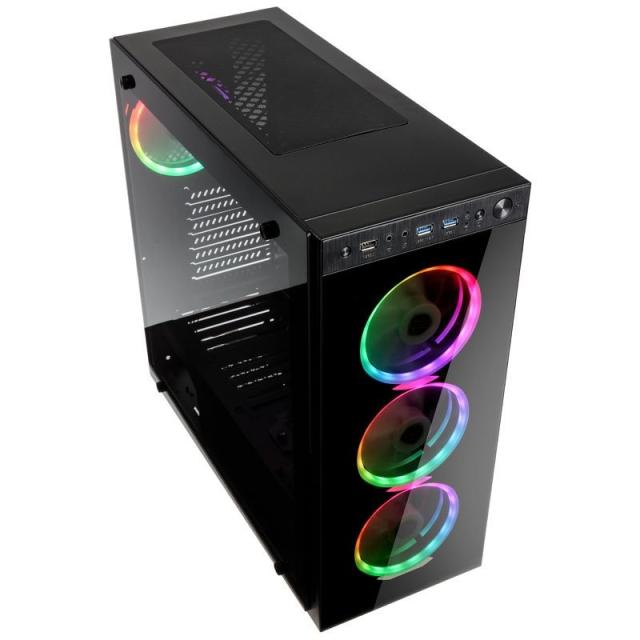 Kolink - Horizon Cubierta para PC Midi Tower Negro