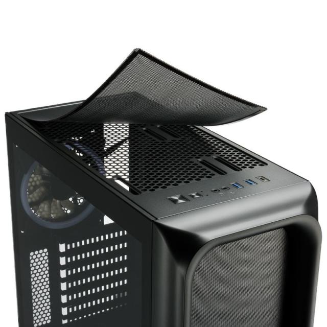 Sharkoon - TK5M RGB ATX Escritorio Negro