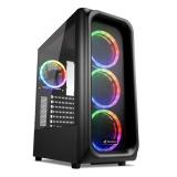 Sharkoon - TK5M RGB ATX Escritorio Negro
