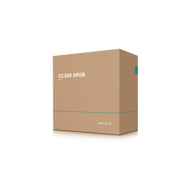 DeepCool - CC360 ARGB Mini Tower Negro