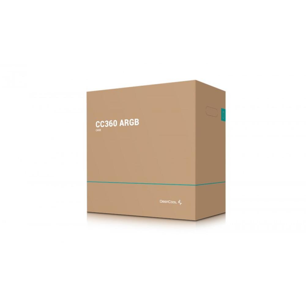 DeepCool - CC360 ARGB Mini Tower Negro