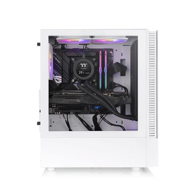 Thermaltake - View 200 TG Snow ARGB Midi Tower Blanco