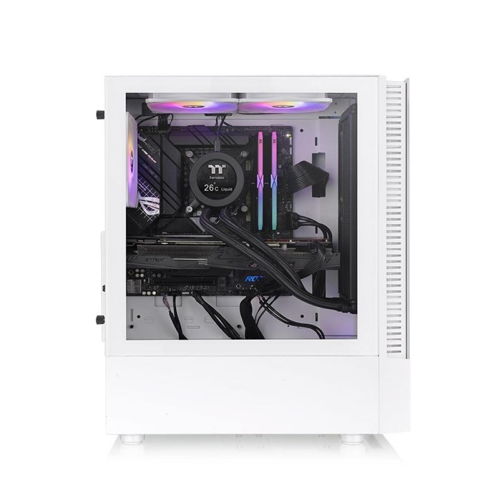 Thermaltake - View 200 TG Snow ARGB Midi Tower Blanco