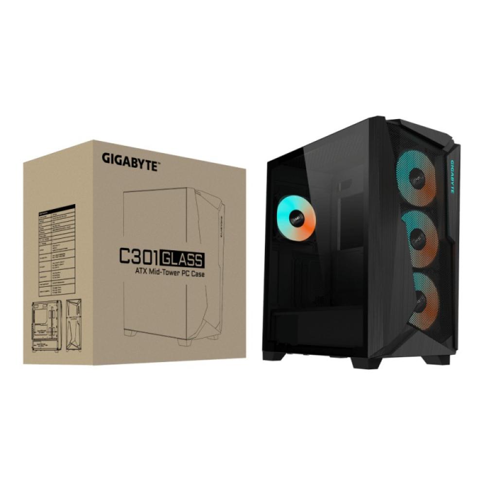 GIGABYTE - C301 GLASS Midi Tower Negro