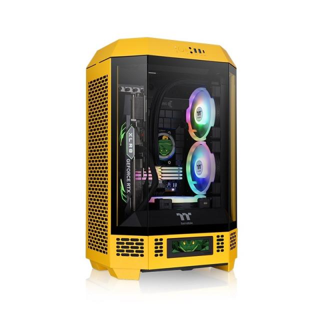 Thermaltake - 300 Bumblebee Micro Torre Amarillo