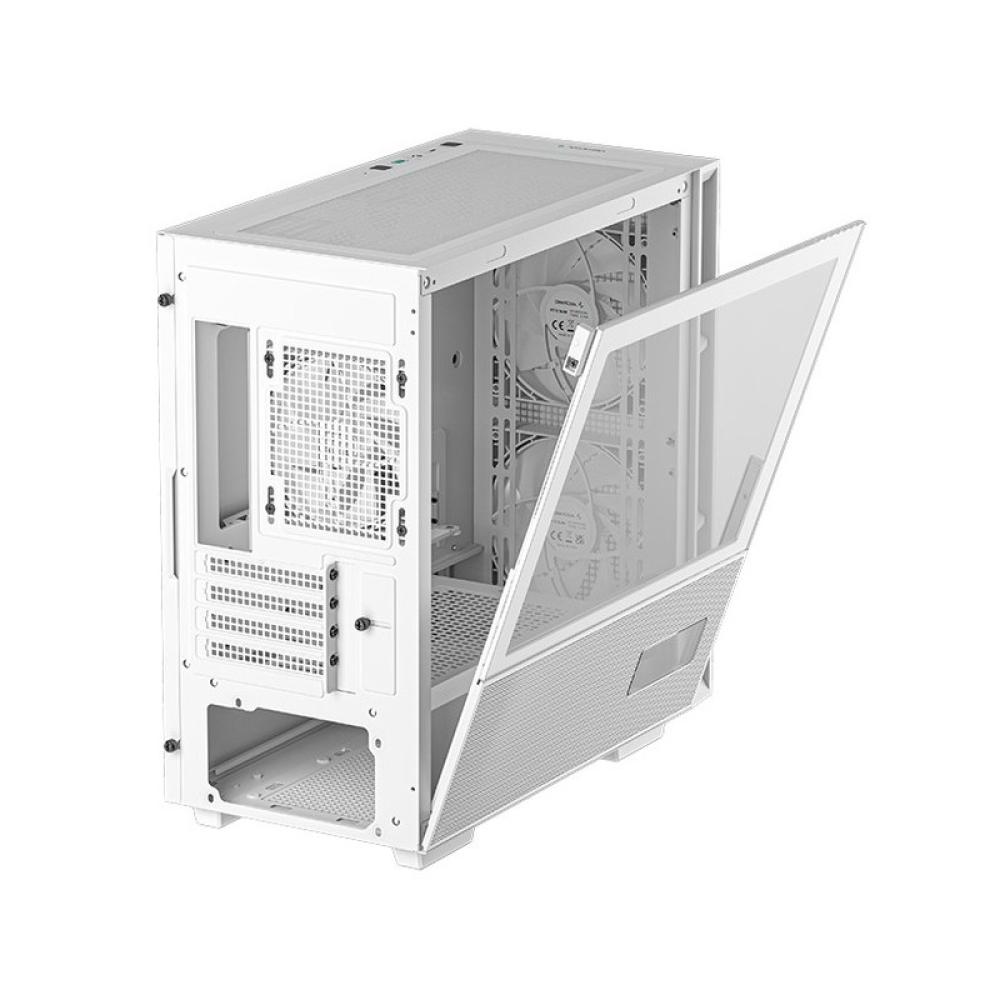 DeepCool - R-CH360-WHAPE3D-G-1 carcasa de ordenador Micro Torre Blanco