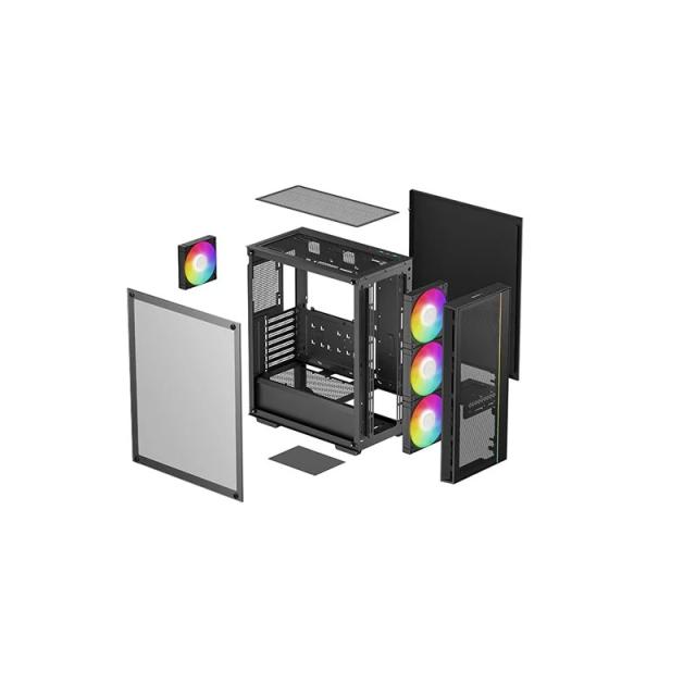 DeepCool - MATREXX 55 MESH V4 C Midi Tower Negro