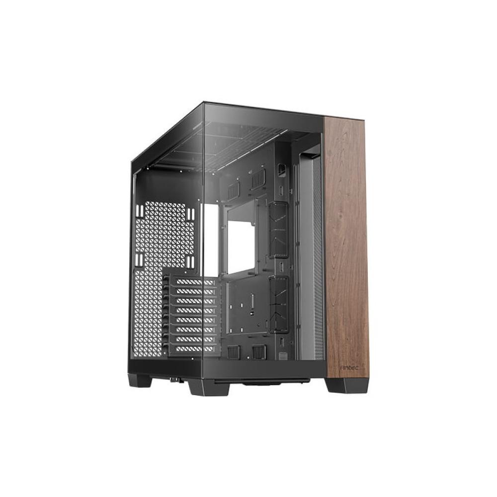 Antec - C8 Wood Full Tower Negro, Madera