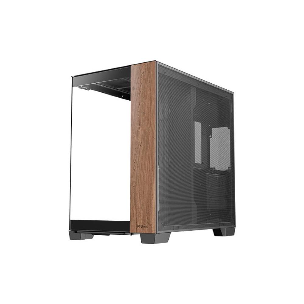 Antec - C8 Wood Full Tower Negro, Madera