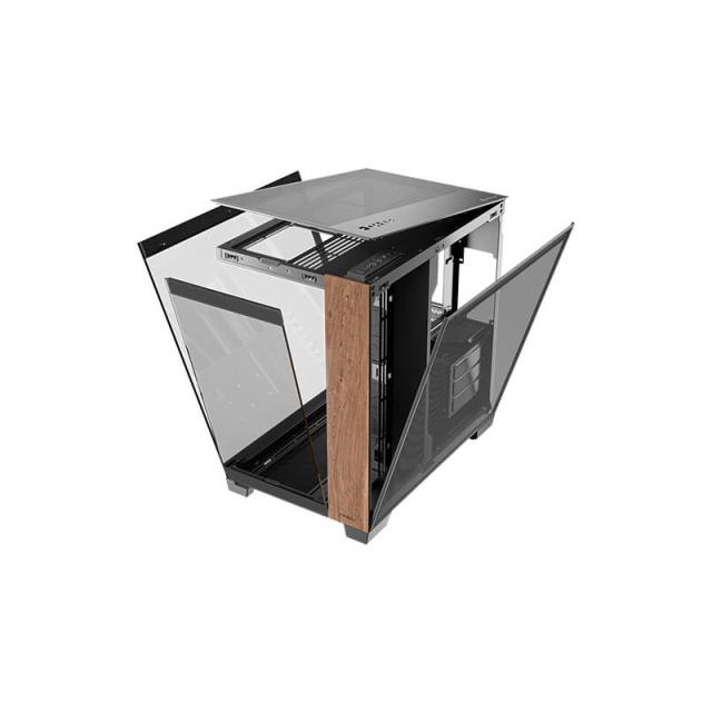 Antec - C8 Wood Full Tower Negro, Madera