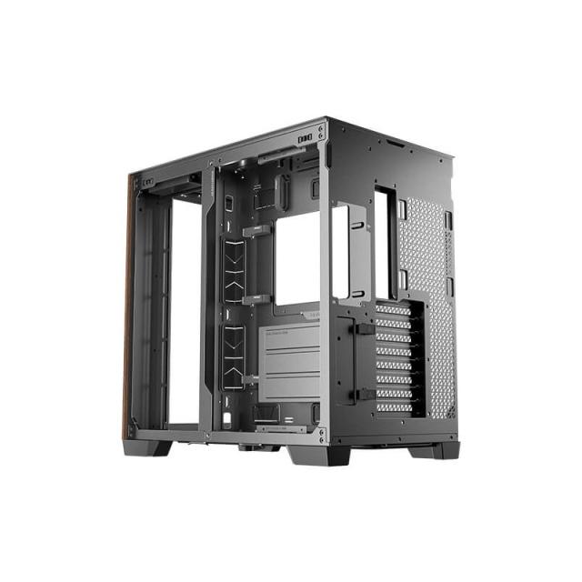 Antec - C8 Wood Full Tower Negro, Madera