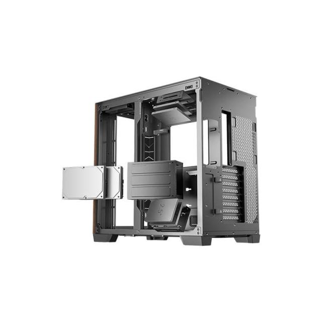 Antec - C8 Wood Full Tower Negro, Madera