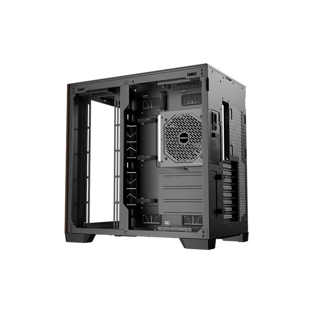 Antec - C8 Wood Full Tower Negro, Madera