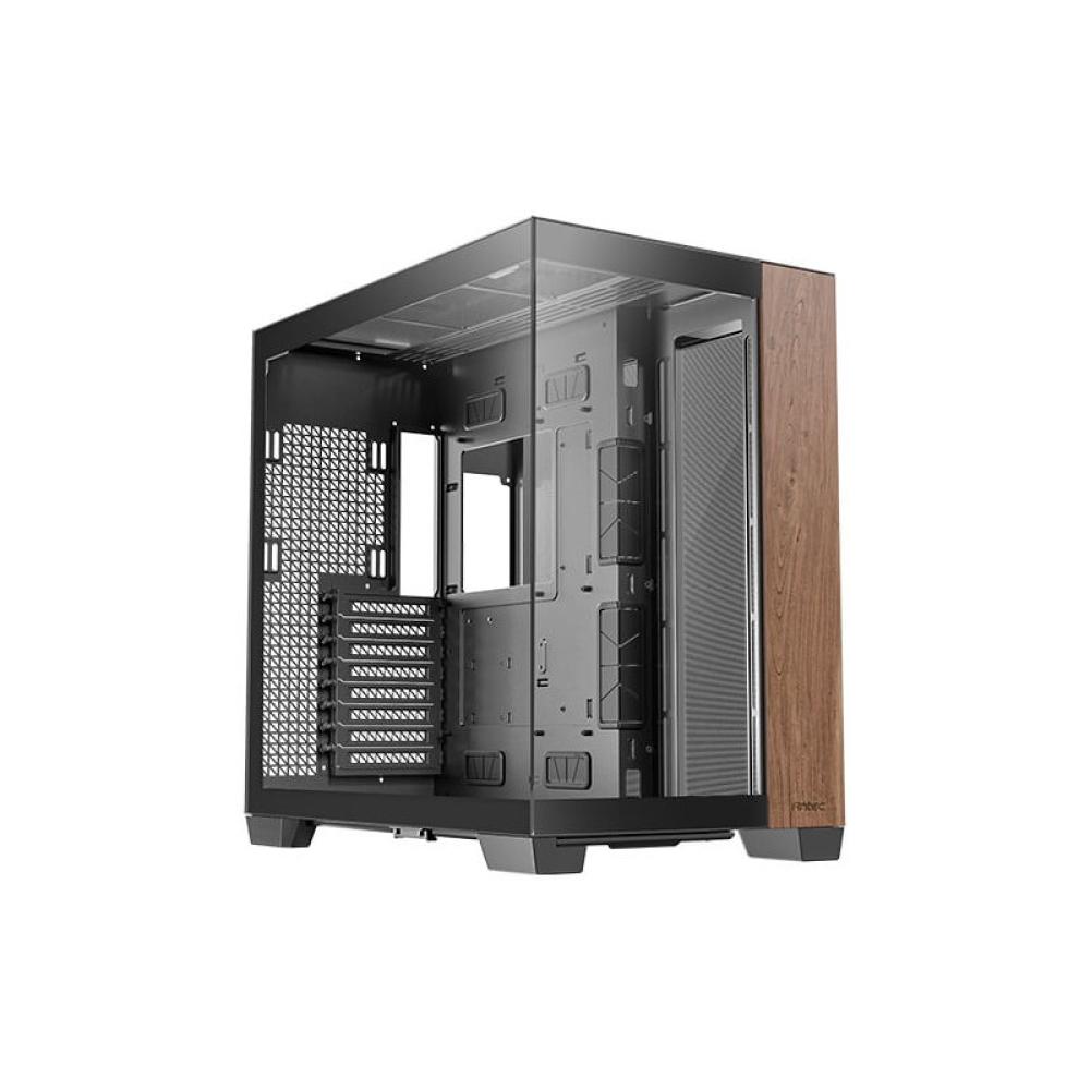 Antec - C8 Wood Full Tower Negro, Madera