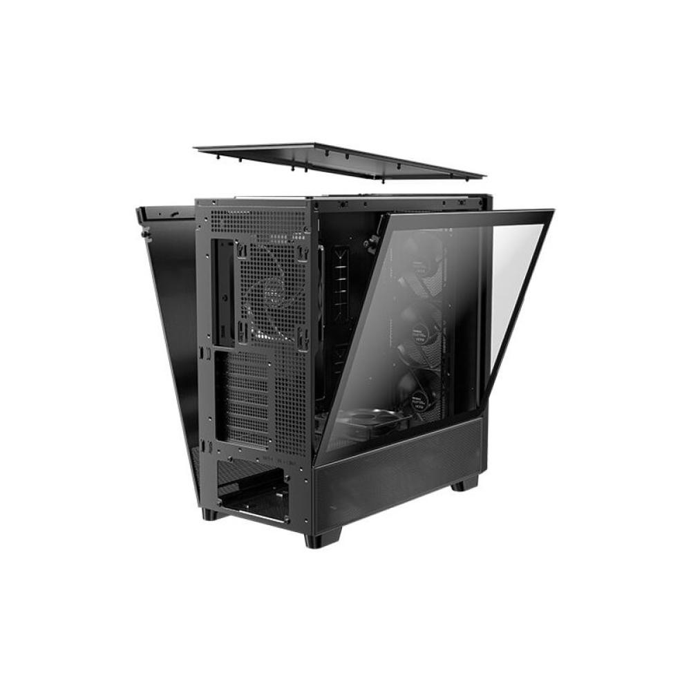 Antec - 0-761345-10133-2 carcasa de ordenador Midi Tower Negro, Madera