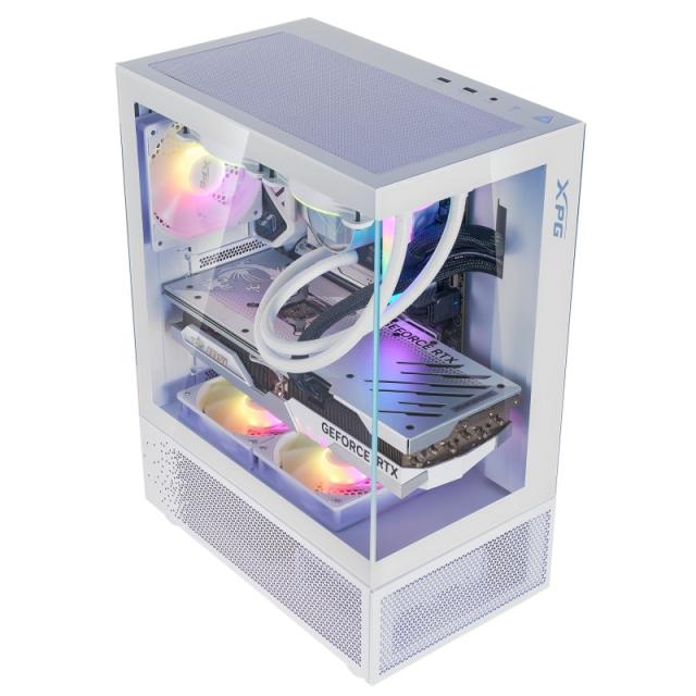 XPG - INVADER X MINI KOMPAKTES MID-TOWER-CASE Blanco