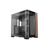 Antec - C8 Curve Wood Full Tower Negro, Transparente, Madera