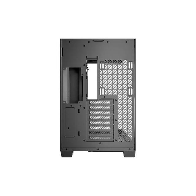 Antec - C8 Curve Wood Full Tower Negro, Transparente, Madera