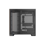 Antec - C8 Curve Wood Full Tower Negro, Transparente, Madera
