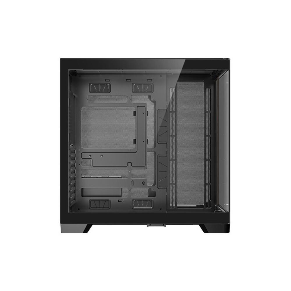 Antec - C8 Curve Wood Full Tower Negro, Transparente, Madera