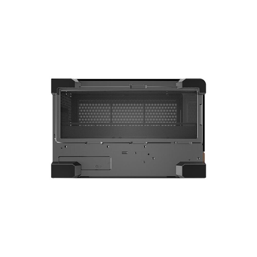 Antec - C8 Curve Wood Full Tower Negro, Transparente, Madera