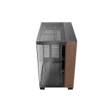 Antec - C8 Curve Wood Full Tower Negro, Transparente, Madera