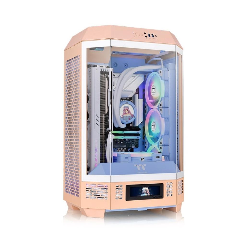 Thermaltake - Tower 300 Peach Fuzz Micro Torre Durazno