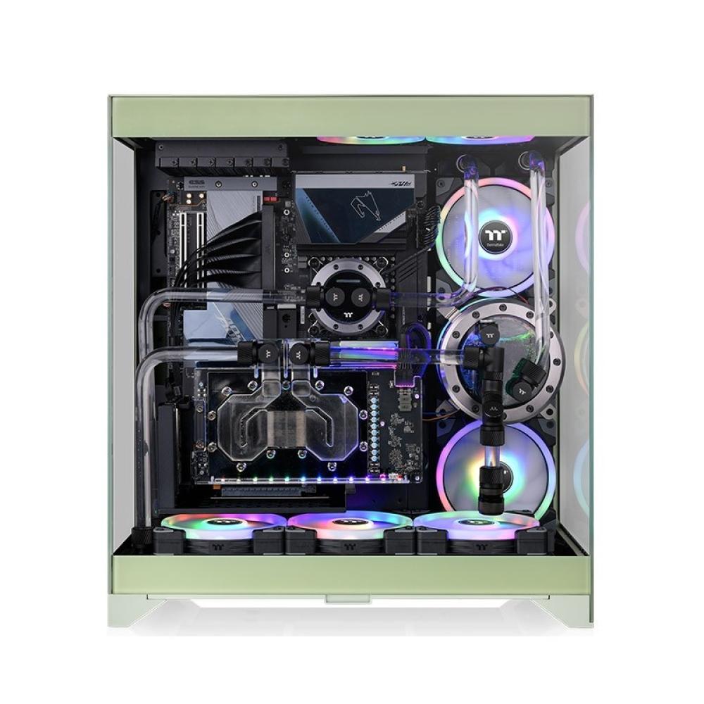 Thermaltake - CTE E550 TG Midi Tower Verde