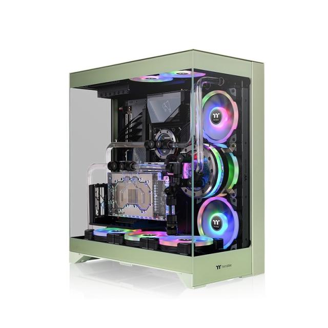 Thermaltake - CTE E550 TG Midi Tower Verde