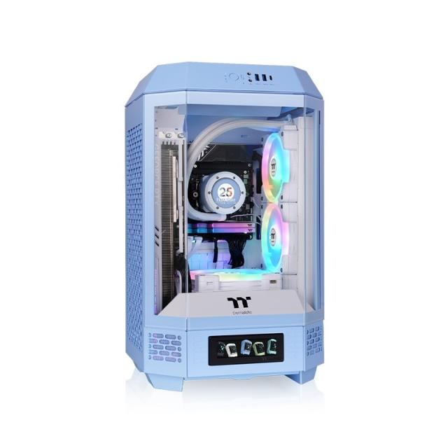 Thermaltake - The Tower 250 Hydrangea Blue Mini Tower Azul