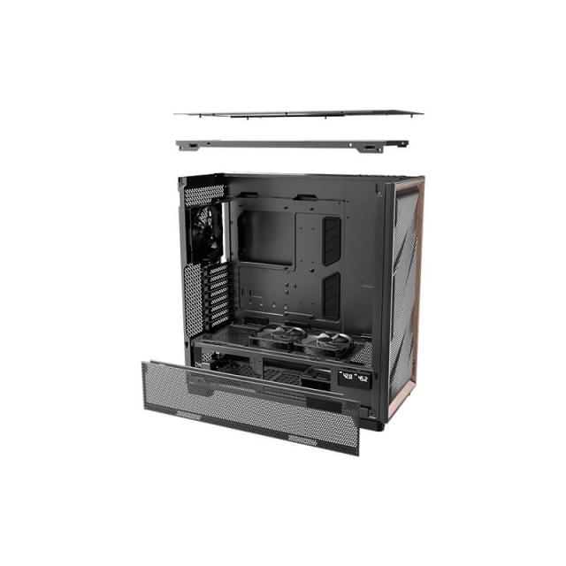 Antec - FLUX PRO EUV Full Tower Negro, Madera