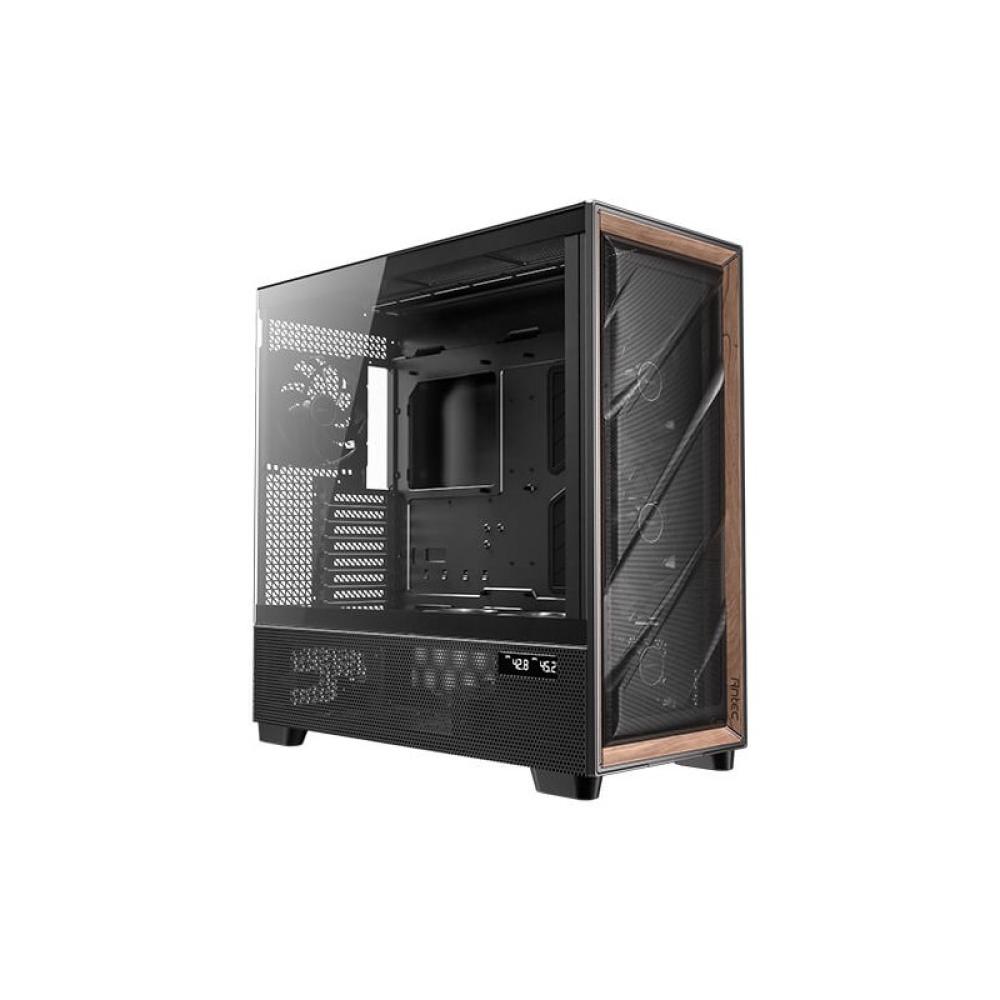 Antec - FLUX PRO EUV Full Tower Negro, Madera
