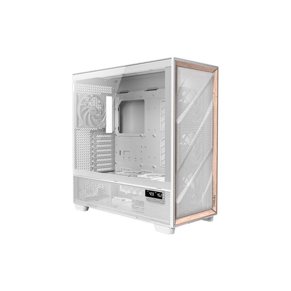 Antec - FLUX PRO White EUV Full Tower Blanco, Madera