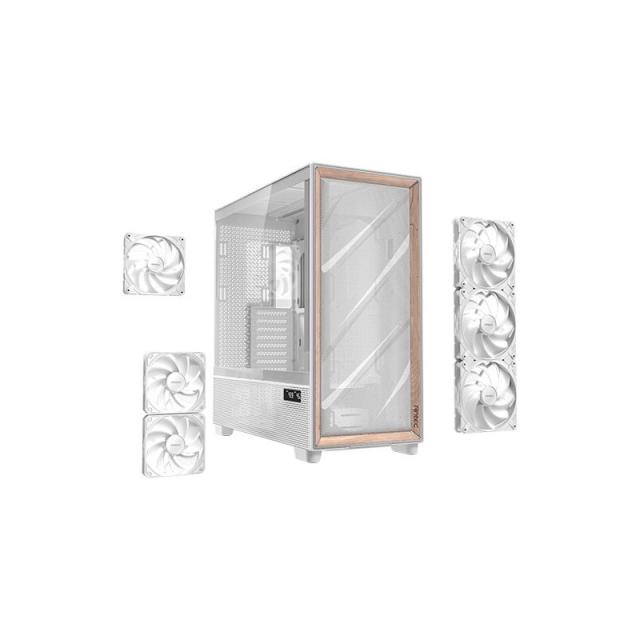 Antec - FLUX PRO White EUV Full Tower Blanco, Madera