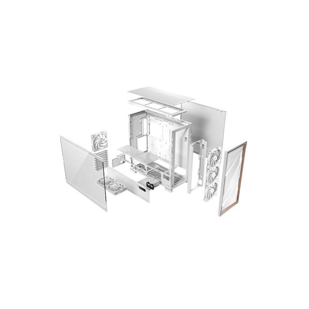 Antec - FLUX PRO White EUV Full Tower Blanco, Madera