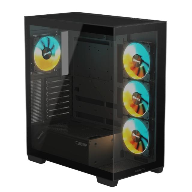 GIGABYTE - C500 PANORAMIC STEALTH Midi Tower Negro