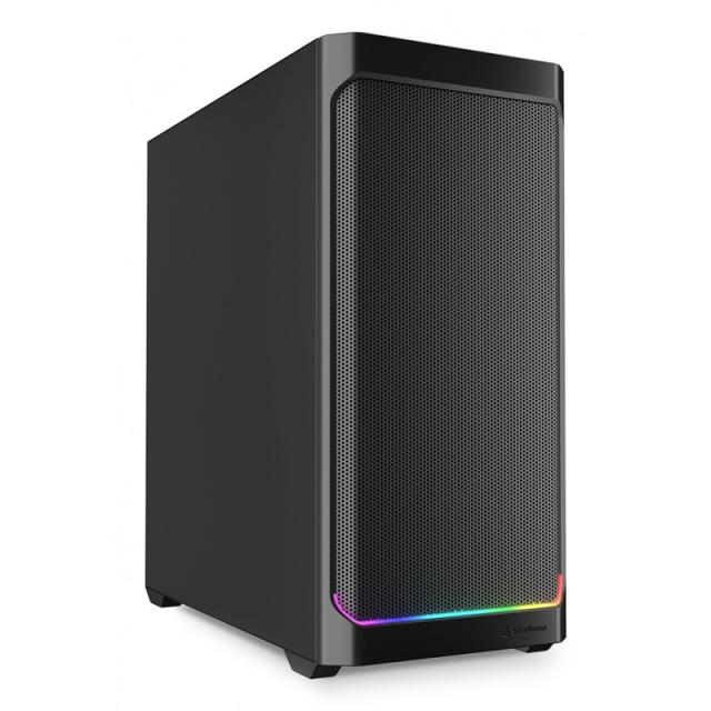 Sharkoon - AK4 RGB STRIP Midi Tower Negro