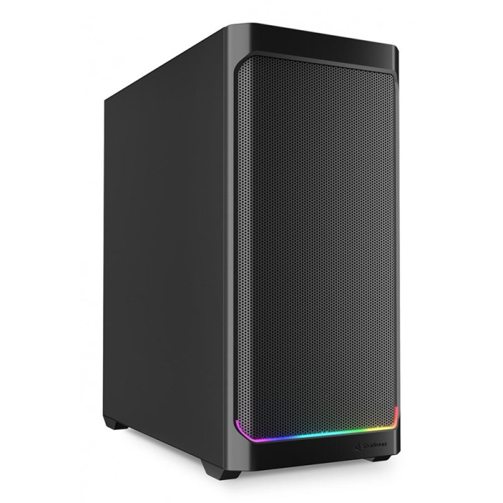 Sharkoon - AK4 RGB STRIP Midi Tower Negro
