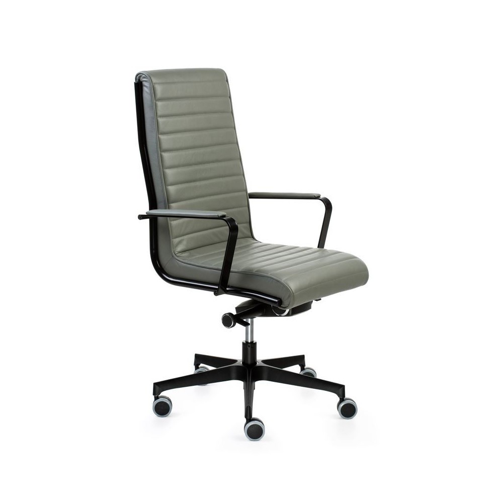 Silla Trinity Respaldo Alto Estructura negra