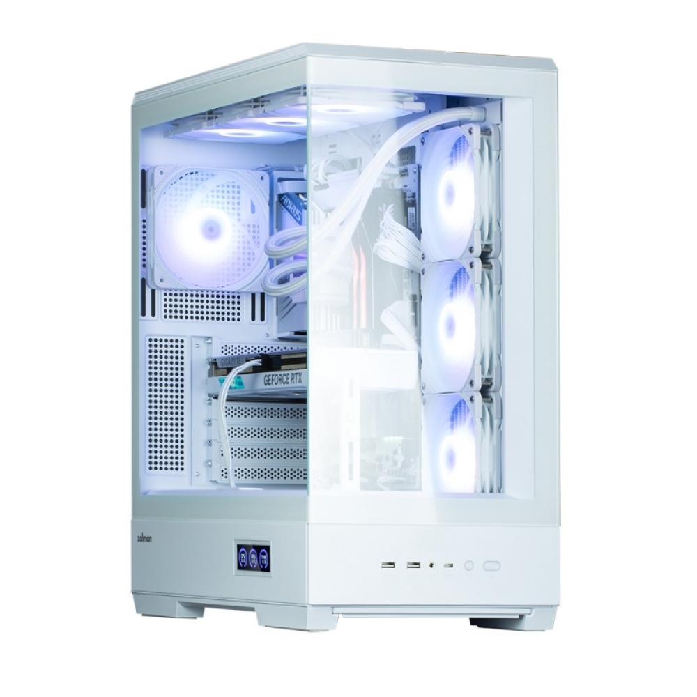 Zalman - P50 DS White Midi Tower Blanco