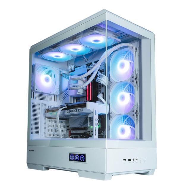 Zalman - P50 DS White Midi Tower Blanco