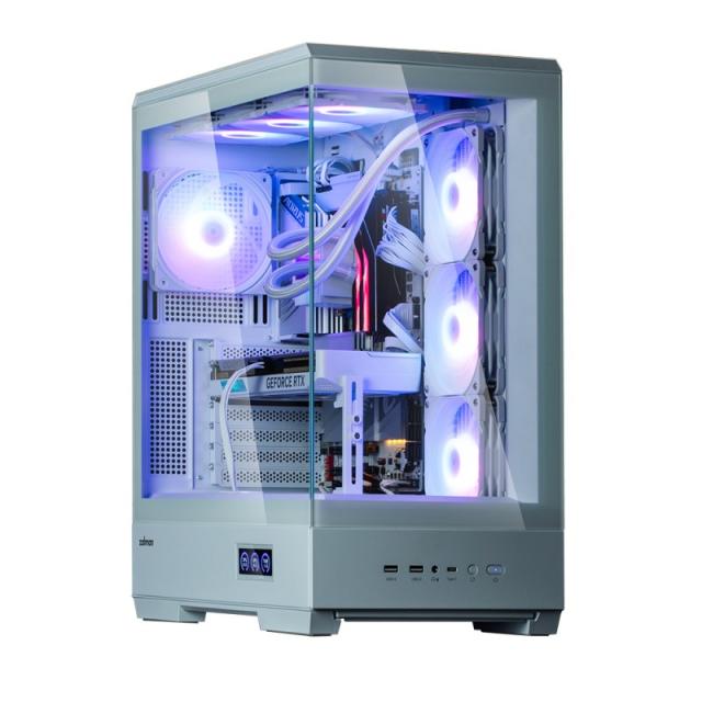 Zalman - P50 DS White Midi Tower Blanco