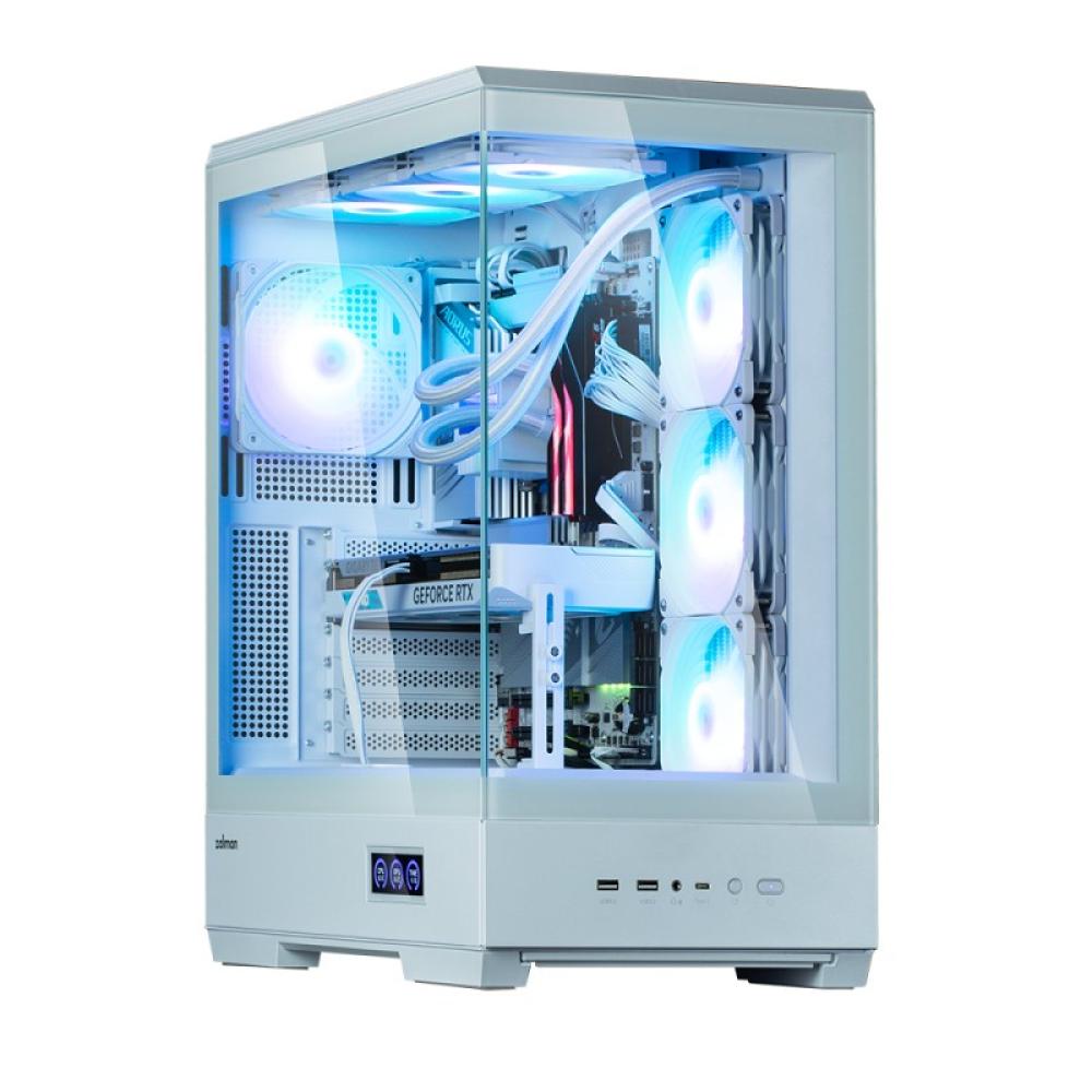 Zalman - P50 DS White Midi Tower Blanco