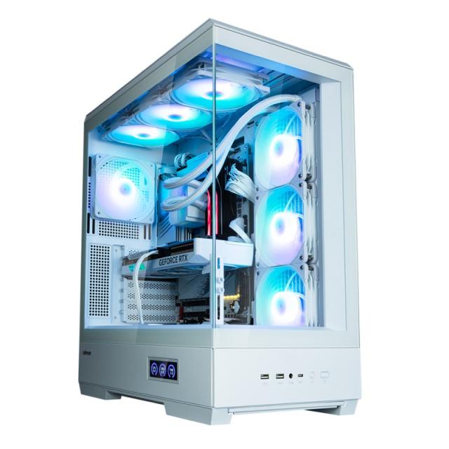 Zalman - P50 DS White Midi Tower Blanco