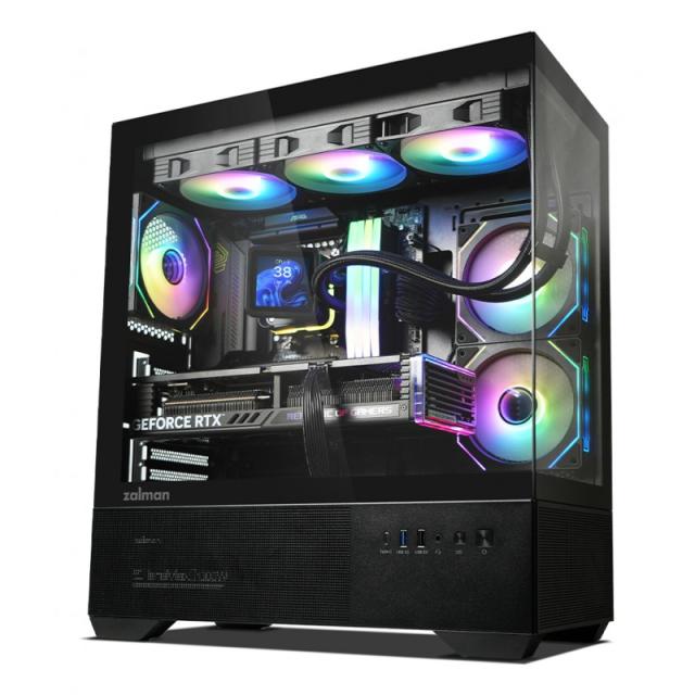 Zalman - CHRONIX BLACK Midi Tower Negro