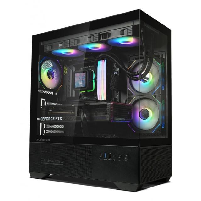 Zalman - CHRONIX BLACK Midi Tower Negro