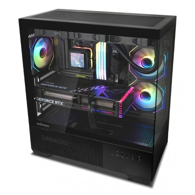 Zalman - CHRONIX BLACK Midi Tower Negro