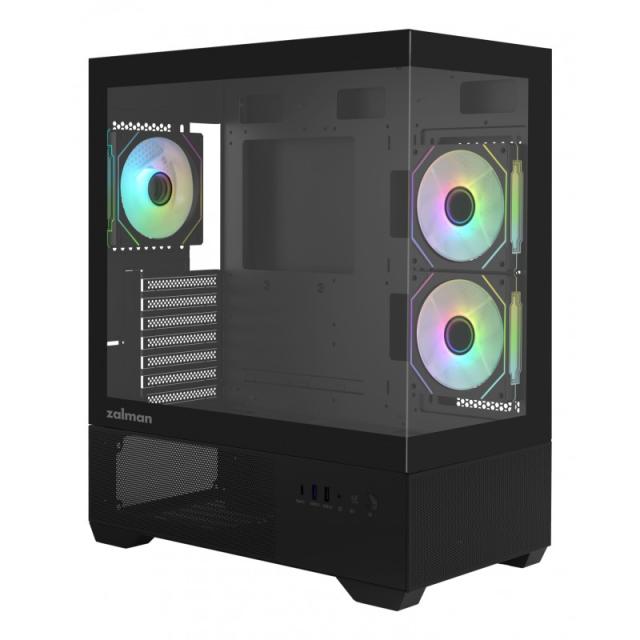 Zalman - CHRONIX BLACK Midi Tower Negro