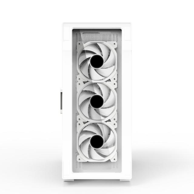 Zalman - I3 NEO TG WHITE carcasa de ordenador Midi Tower Blanco